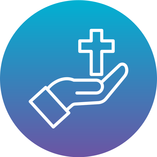 Christian Generic Flat Gradient icon