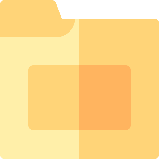 Folder Basic Rounded Flat icon