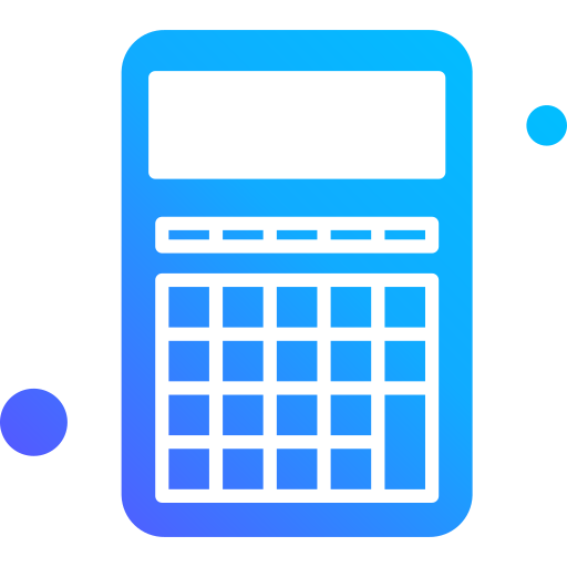 Calculator Generic Flat Gradient icon