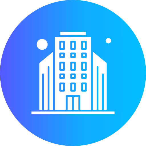 Office building Generic Flat Gradient icon