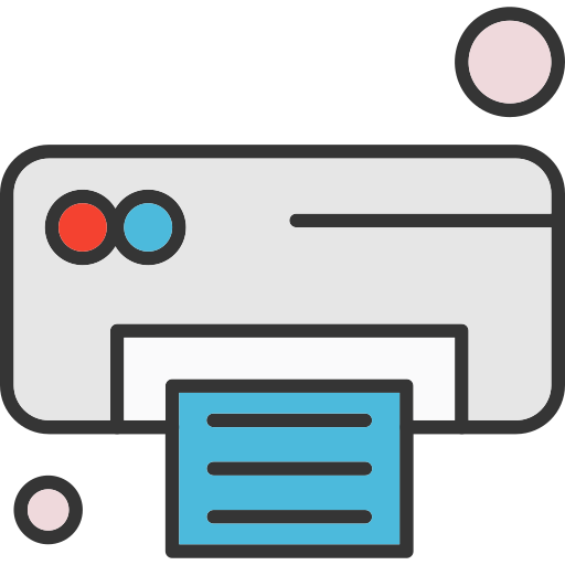 Printer Generic Outline Color icon