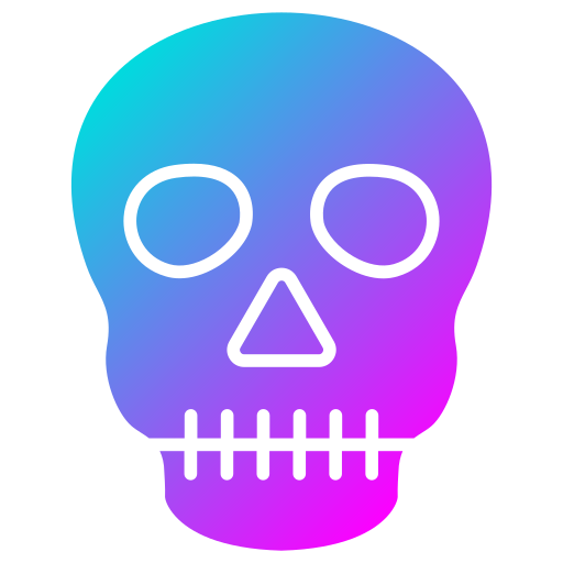 Skull Generic Flat Gradient icon