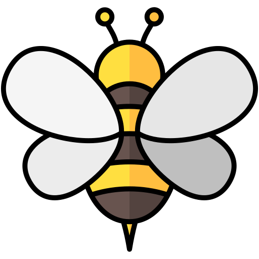 Bee free icon Bee free icon