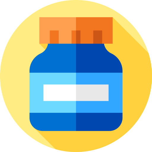 Medicine Flat Circular Flat icon