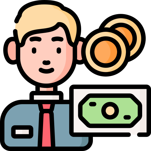 investisseur Icône gratuit