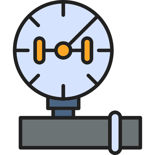 Pressure gauge - Free industry icons