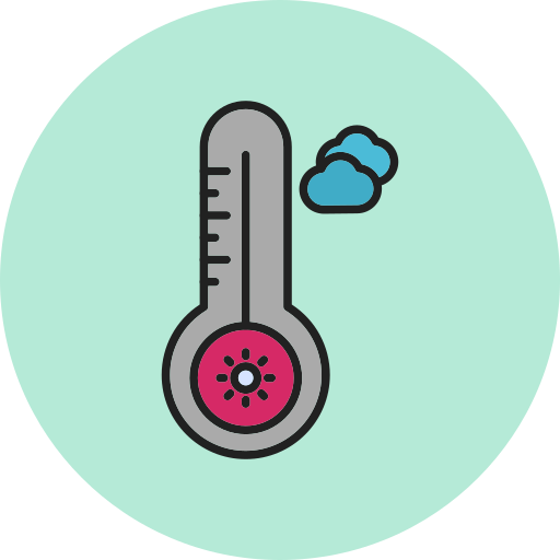 뜨거운 온도 무료 아이콘