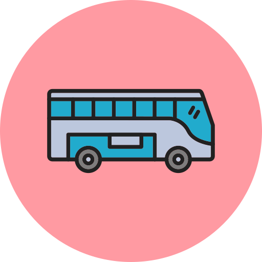 Bus Generic Circular icon