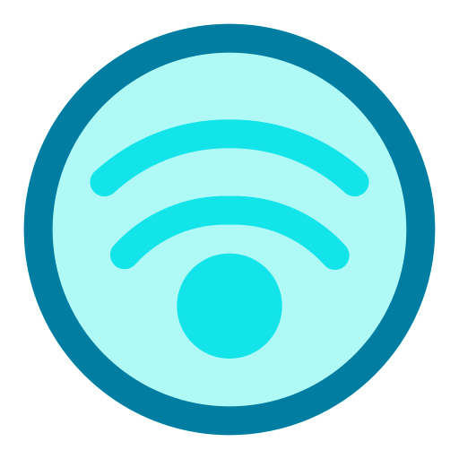 Connection Generic Blue icon