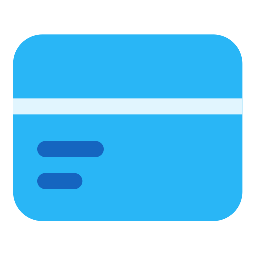 Credit card Generic Flat icon