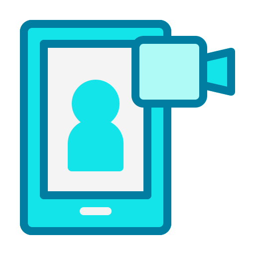 videollamada icono gratis