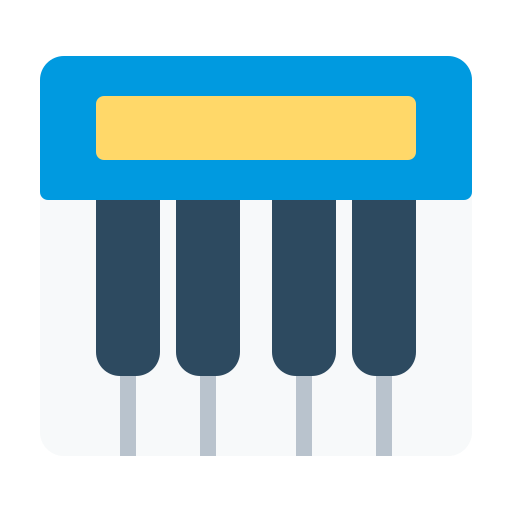 piano icono gratis