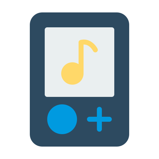 reproductor de mp3 icono gratis