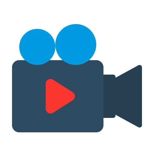 camara de video icono gratis