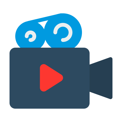 camara de video icono gratis