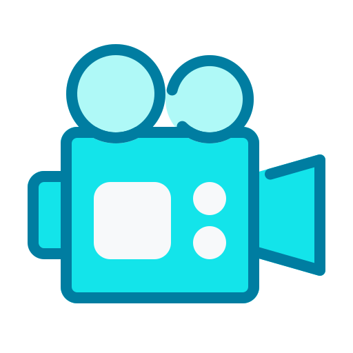 camara de video icono gratis