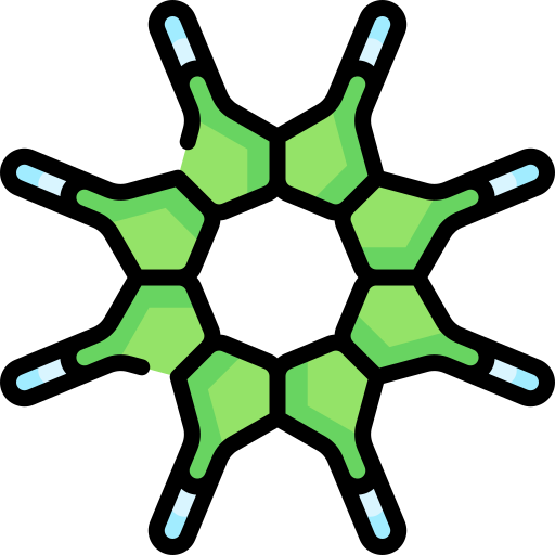 Pediastrum simplex Special Lineal color icon