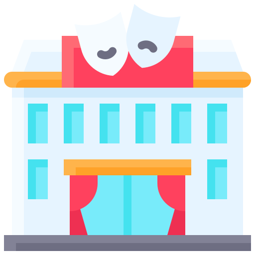 극장 무료 아이콘