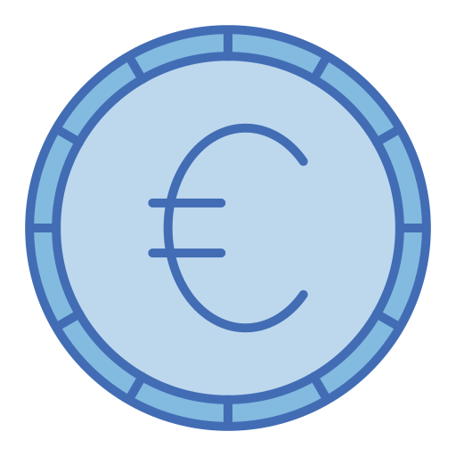 euro icono gratis