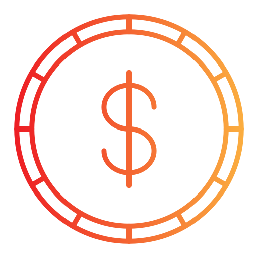 Dollar free icon