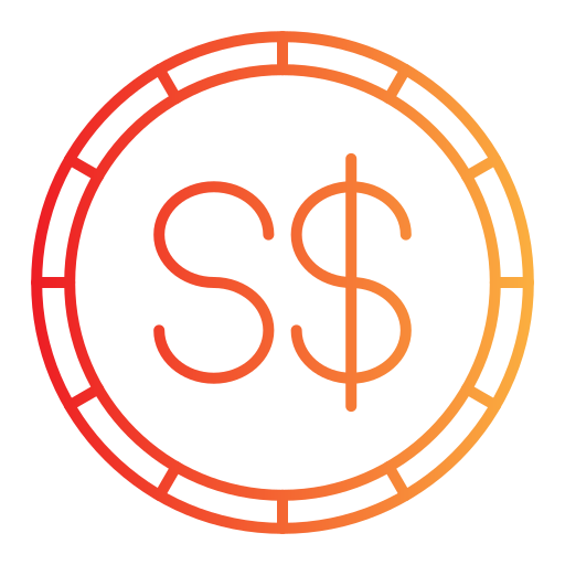 singapur-dollar kostenlos Icon