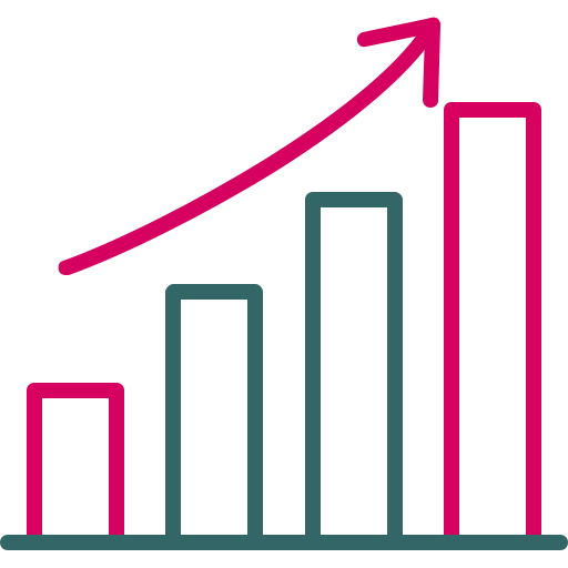 crecimiento icono gratis