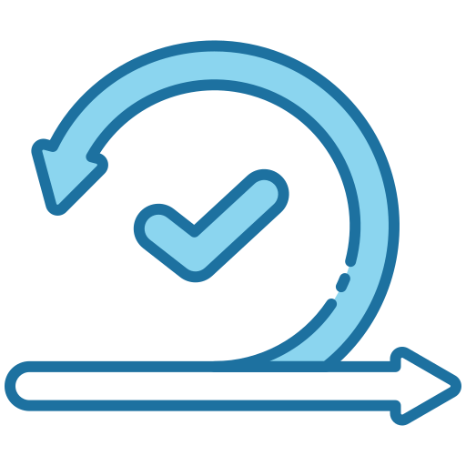 Iteration Generic Blue icon