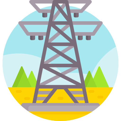 electric tower icon png