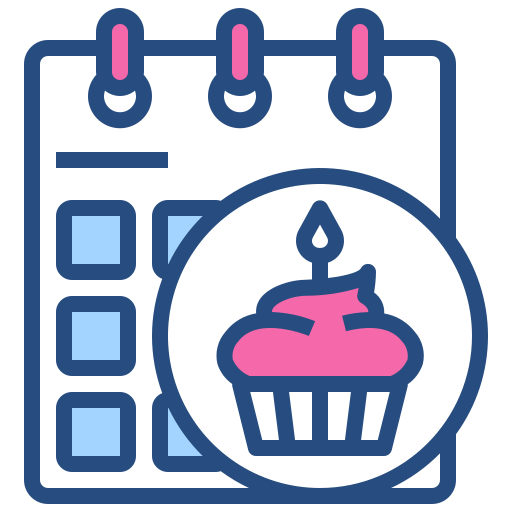 geburtstag kostenlos Icon