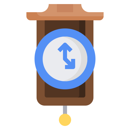 Grandfather clock free icon