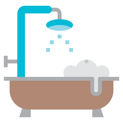 baignoire Icône gratuit baignoire Icône gratuit