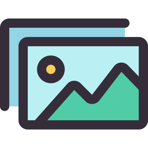 Photo Generic Outline Color icon