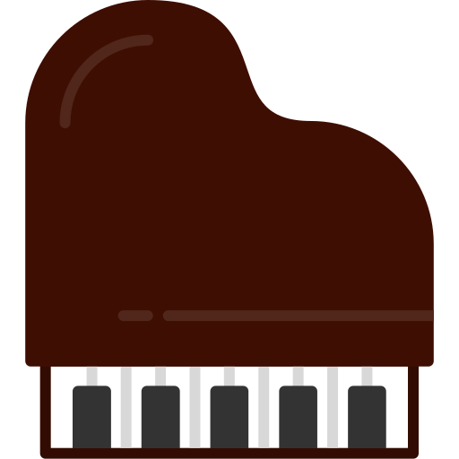 piano de cola icono gratis