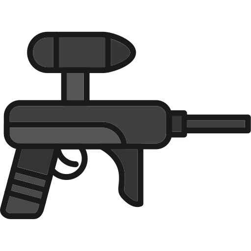 paintball gun silhouette