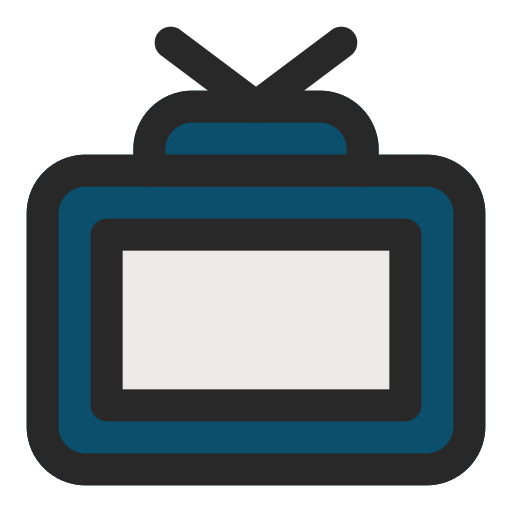 Television Generic Outline Color icon