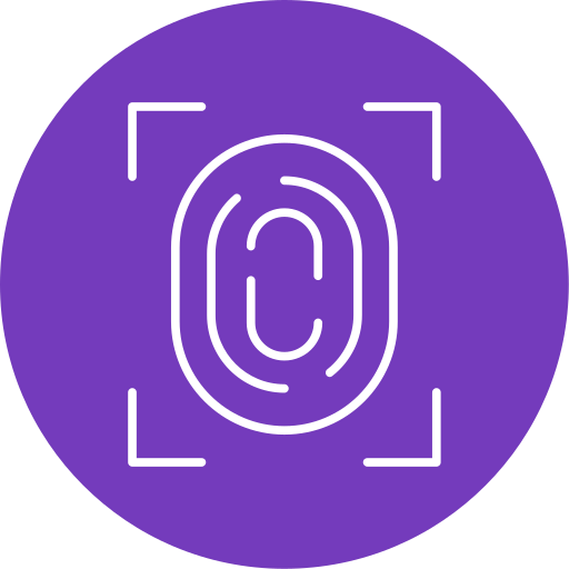empreinte digitale Icône gratuit