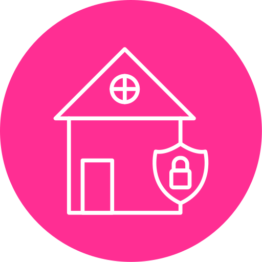 sécurité à domicile Icône gratuit