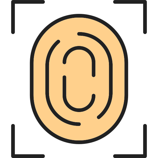 empreinte digitale Icône gratuit