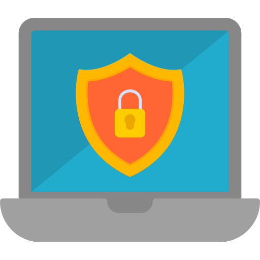 seguridad de datos icono gratis