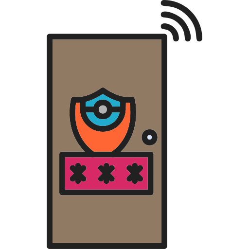 porte intelligente Icône gratuit porte intelligente Icône gratuit