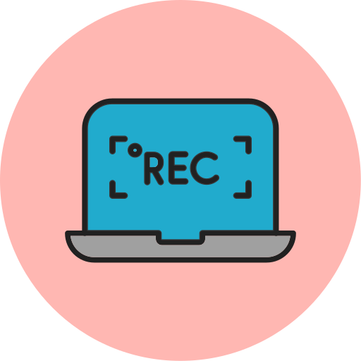 Recording free icon