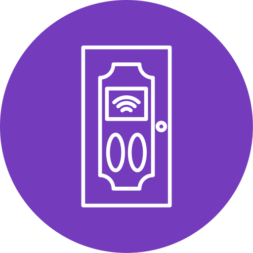 porte intelligente Icône gratuit porte intelligente Icône gratuit