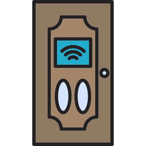 porte intelligente Icône gratuit porte intelligente Icône gratuit
