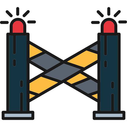 cerco policial icono gratis