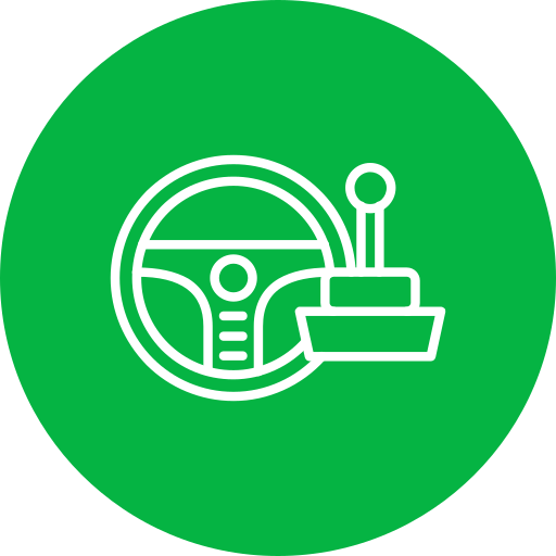 Steering wheel Generic Circular icon