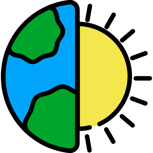 Earth Generic Outline Color icon