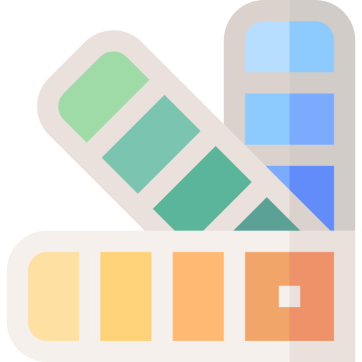 paleta de color icono gratis