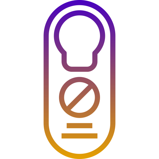 colgador de puerta icono gratis