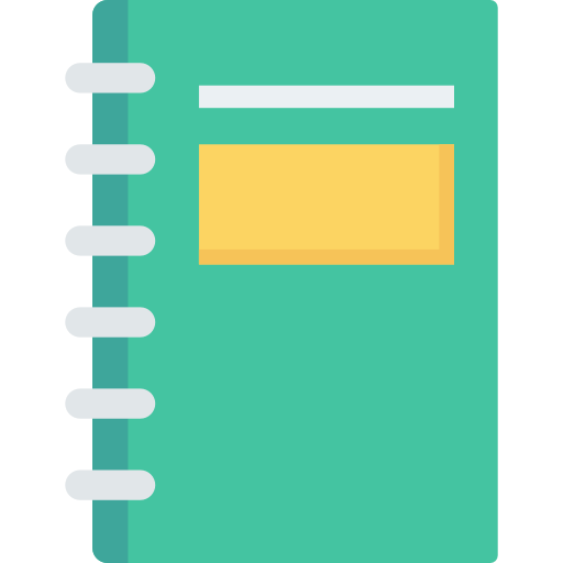 cuaderno icono gratis