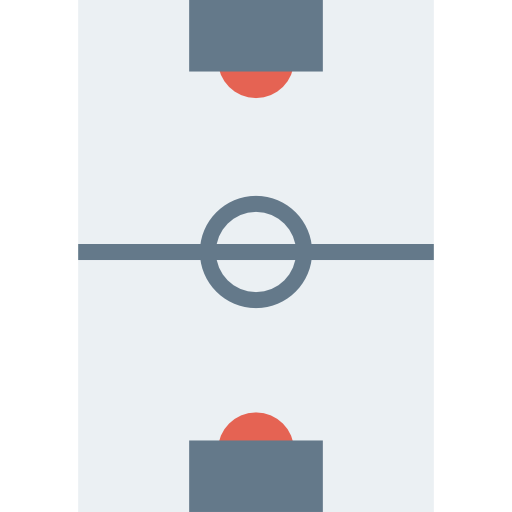 futbolín icono gratis